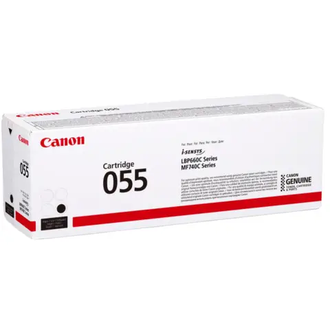 Toner Canon CRG-055BK / 3016C002 Czarny do drukarek (Oryginalny) [2.3k]